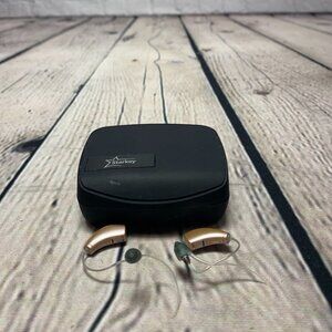 Starkey Livio AI 1600 Hearing Aids, Battery-Powered w/case